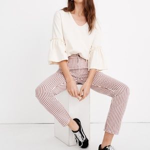 Madewell High-Rise Slim Crop Boy Jean